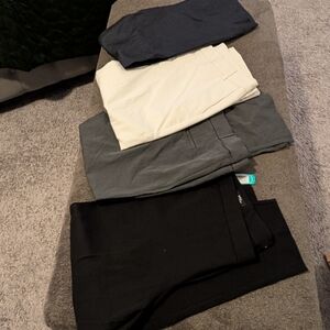 Business Casual Pants Size 20- Black, Gray, Cream, Navy